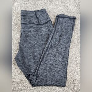 Gymshark Black Gray Zipper Pocket Leggings Wpmen’s Size Large